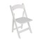 Merrick Lane Nathan Solid Wood Dining Chair with Foldable Design and Elegant Finish